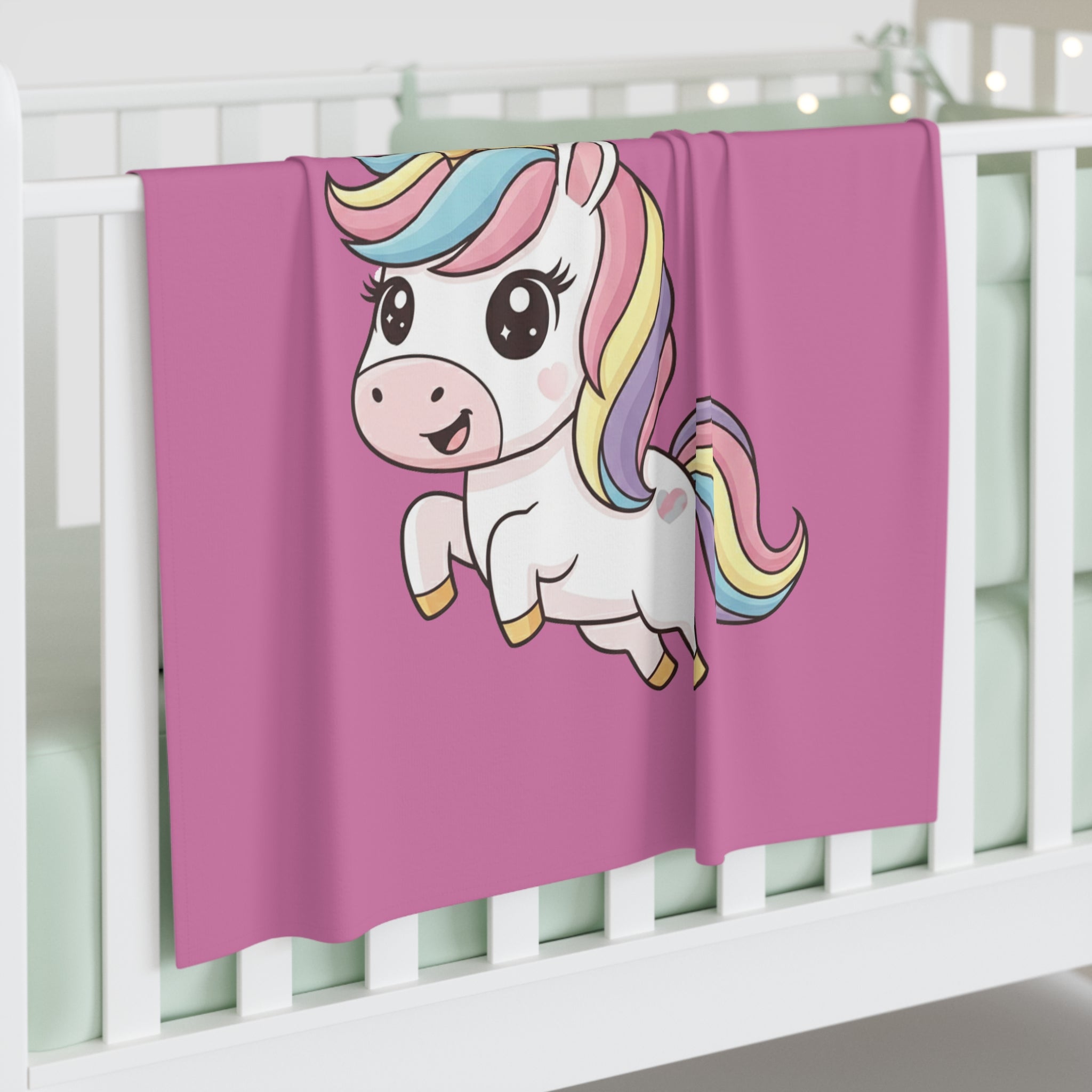Copy of Nooni Magical Unicorn – Pink Baby Swaddle Blanket, Soft Microfiber Jersey for Newborns & Baby Showers