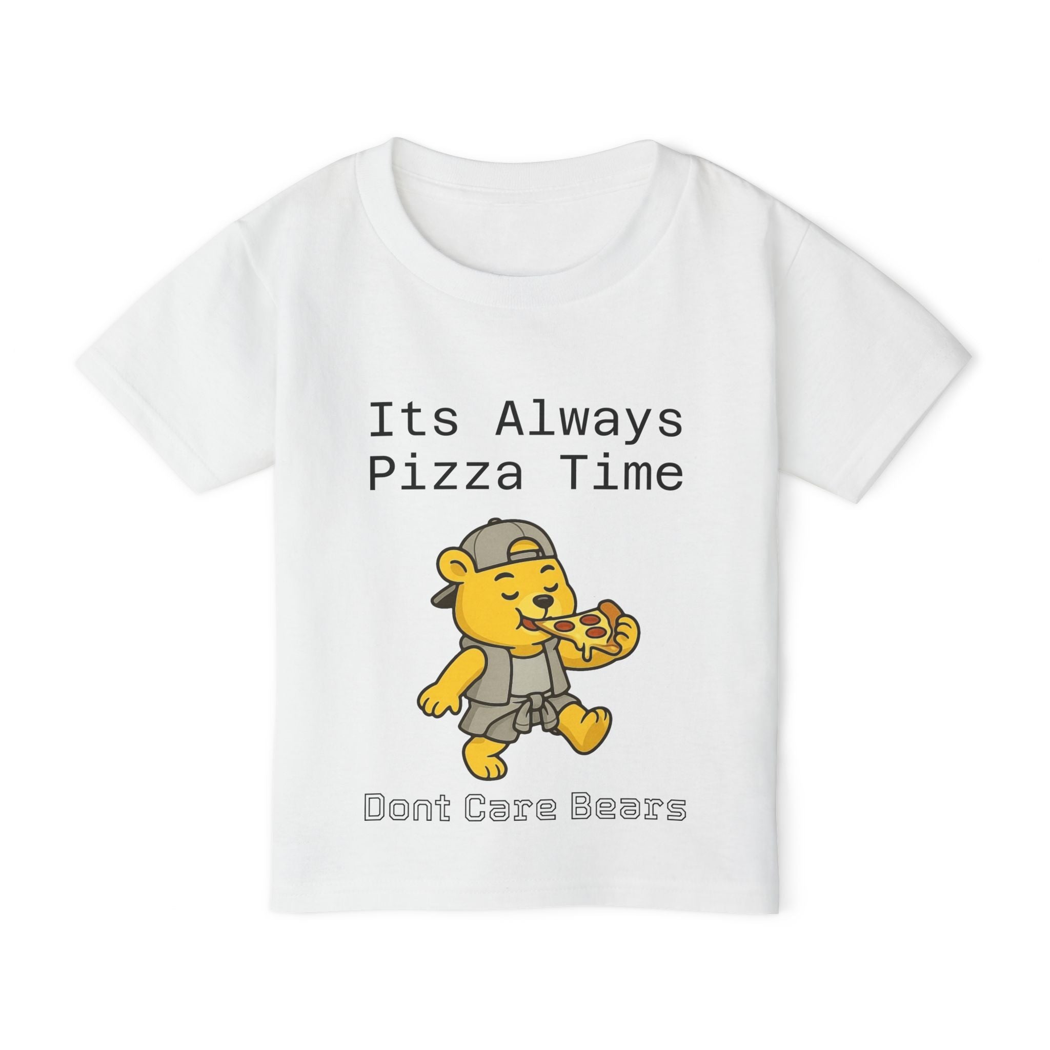Don’t Care Bears – “Its always Pizza Time” Toddler T-Shirt