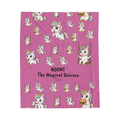 Nooni Magical Unicorn – Pink Slim Stainless Steel Water Bottle, Whimsical 20oz Hydration Bottle for Kids & Adults