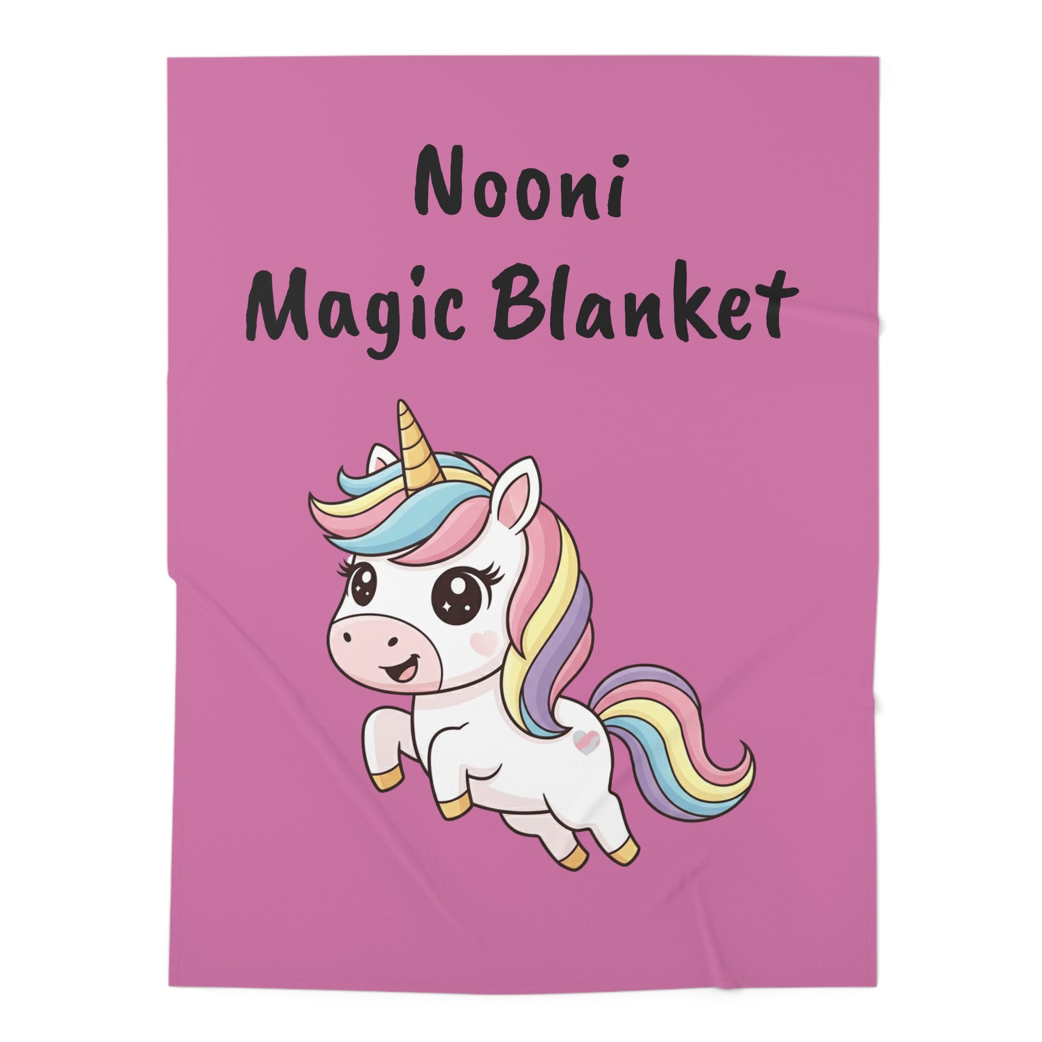 Copy of Nooni Magical Unicorn – Pink Baby Swaddle Blanket, Soft Microfiber Jersey for Newborns & Baby Showers