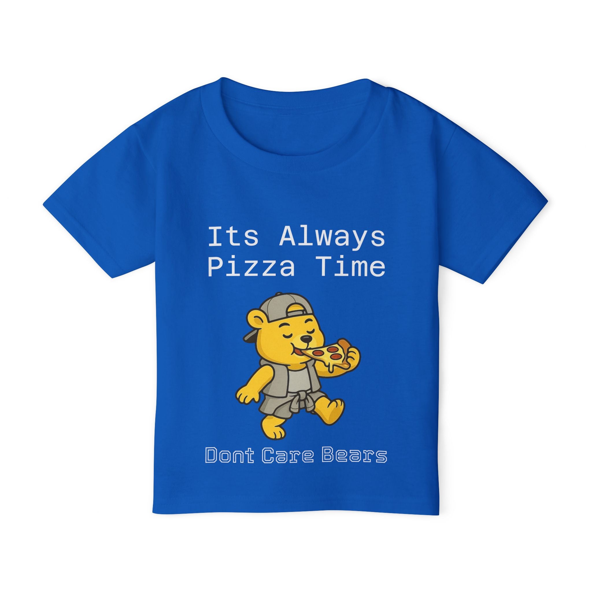 Don’t Care Bears – “Its always Pizza Time” Toddler T-Shirt