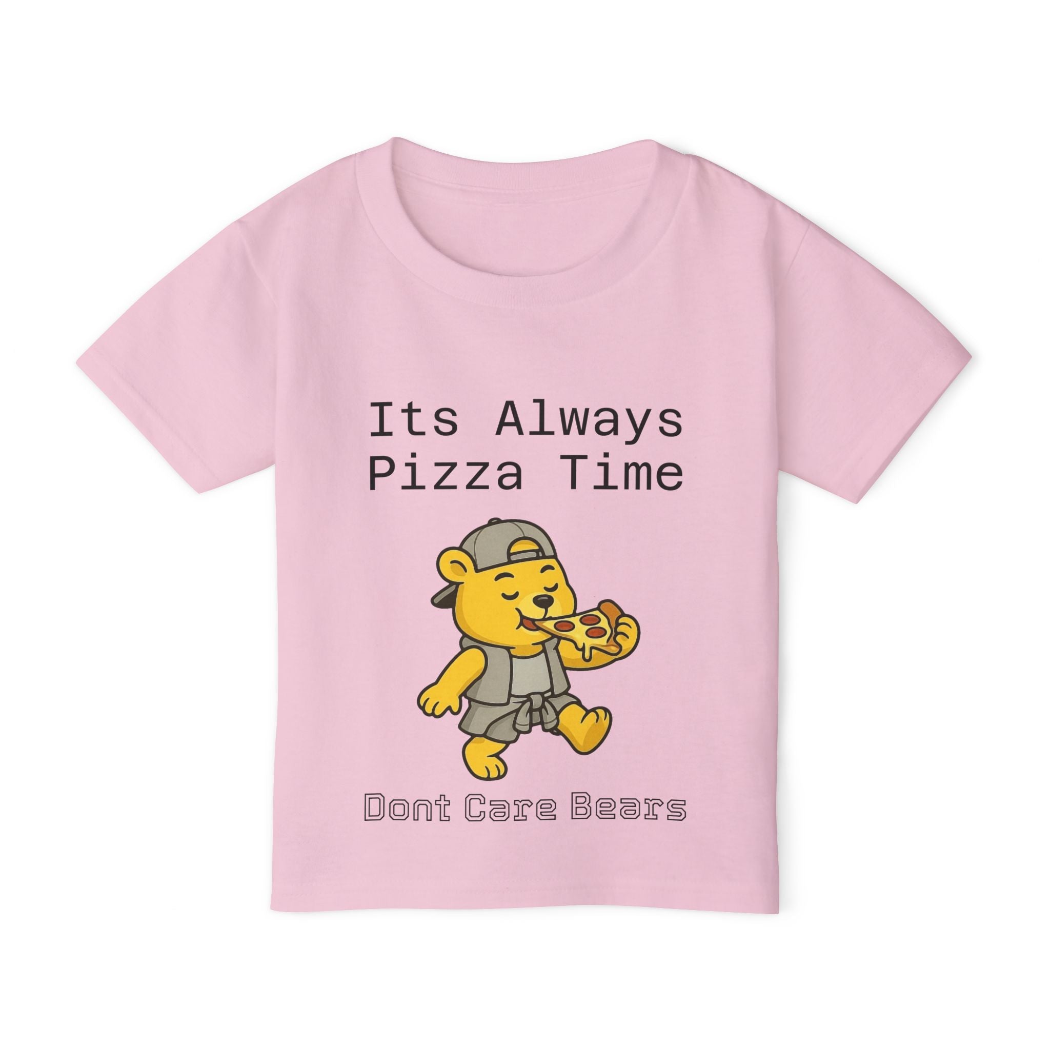 Don’t Care Bears – “Its always Pizza Time” Toddler T-Shirt