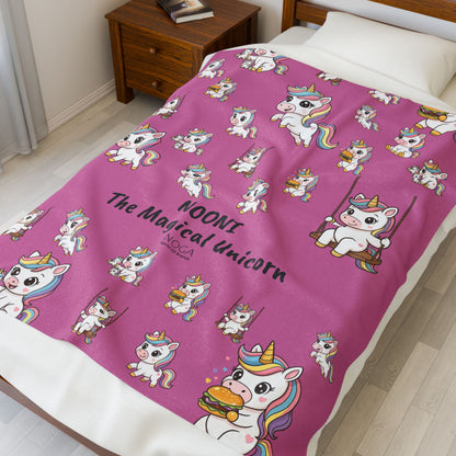 Nooni Magical Unicorn – Pink Slim Stainless Steel Water Bottle, Whimsical 20oz Hydration Bottle for Kids & Adults